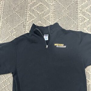 Vintage Mizzou Racing Quarter zip Sweatshirt #sportswear #vintage